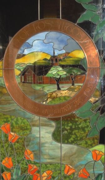 Town Seal Stained Glass